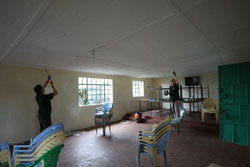 Putting the finishing touches